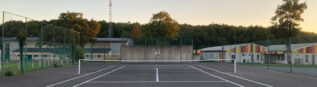 Plateau sportif – Terrain de tennis extérieur